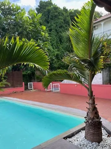 La Canopee Enchantee, Chambres D'Hotes, Piscine, Proche Aeroport, Gare Maritime Les Abymes