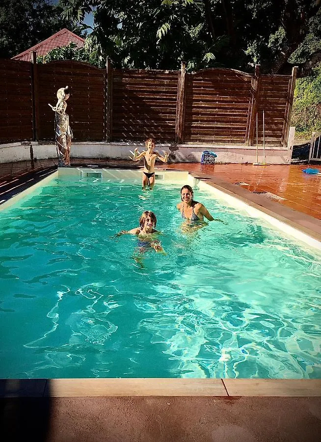 La Canopee Enchantee, Chambres D'Hotes, Piscine, Proche Aeroport, Gare Maritime Les Abymes Guadeloupe