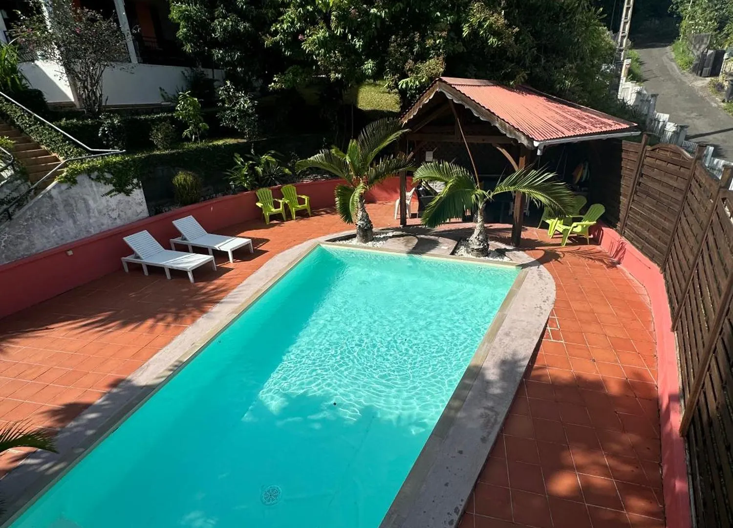 La Canopee Enchantee, Chambres D'Hotes, Piscine, Proche Aeroport, Gare Maritime Les Abymes